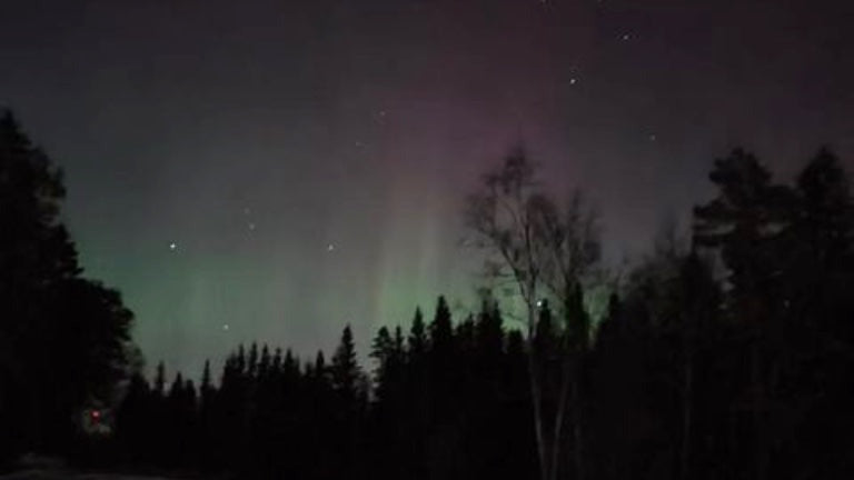Nordlicht in Småland