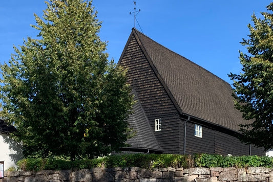 Ansicht Kirche von Pelarne