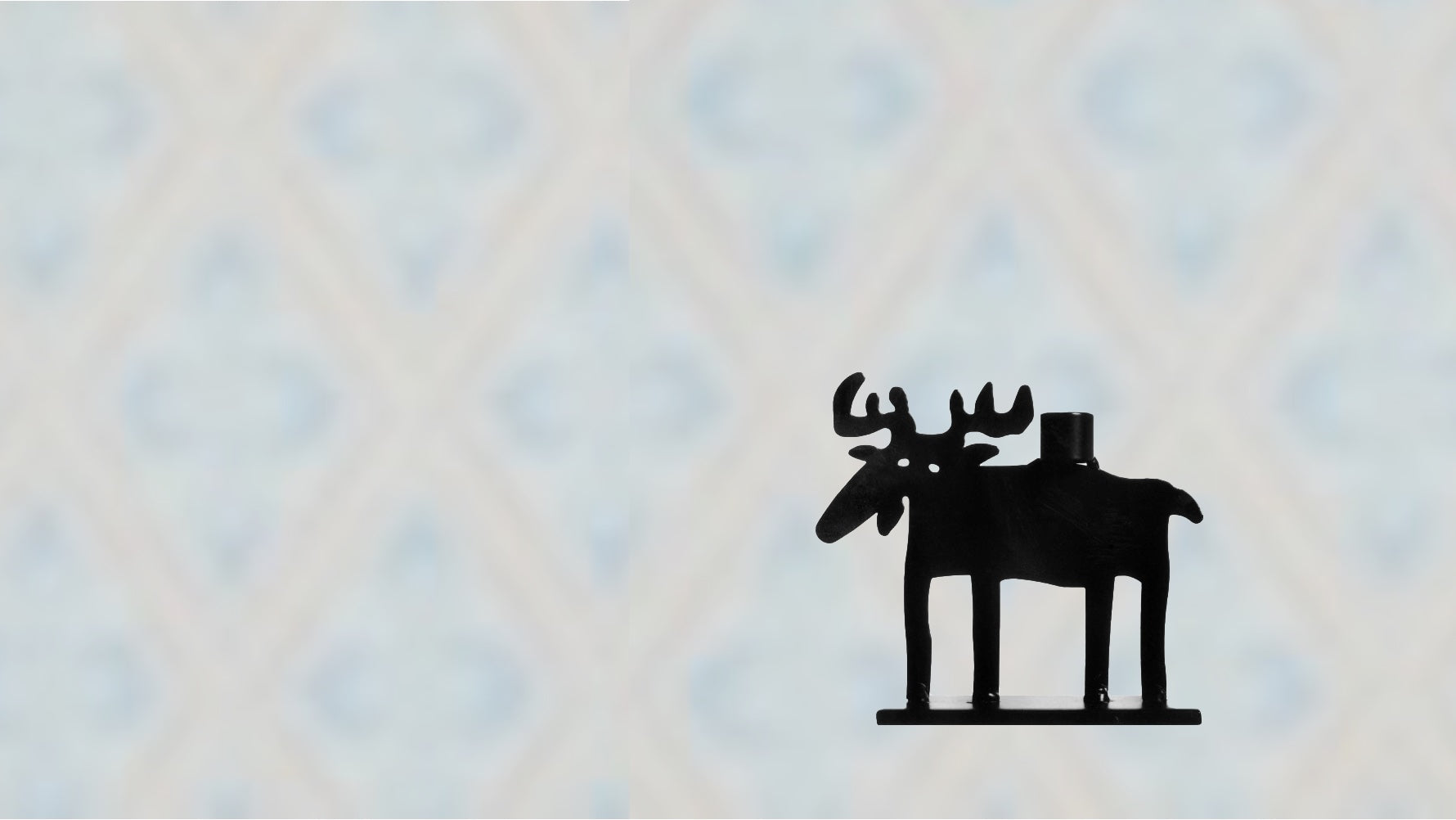 Kerzenständer Elch