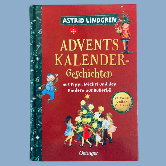 Titelseite des Buches Adventskalendergeschichten von Astrid Lindgren
