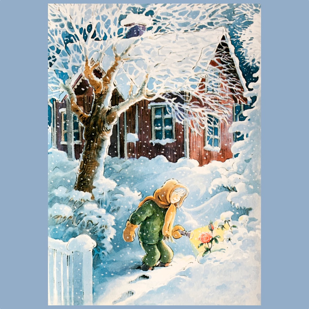 A4 Postkarte Pomonas Rosenbuch