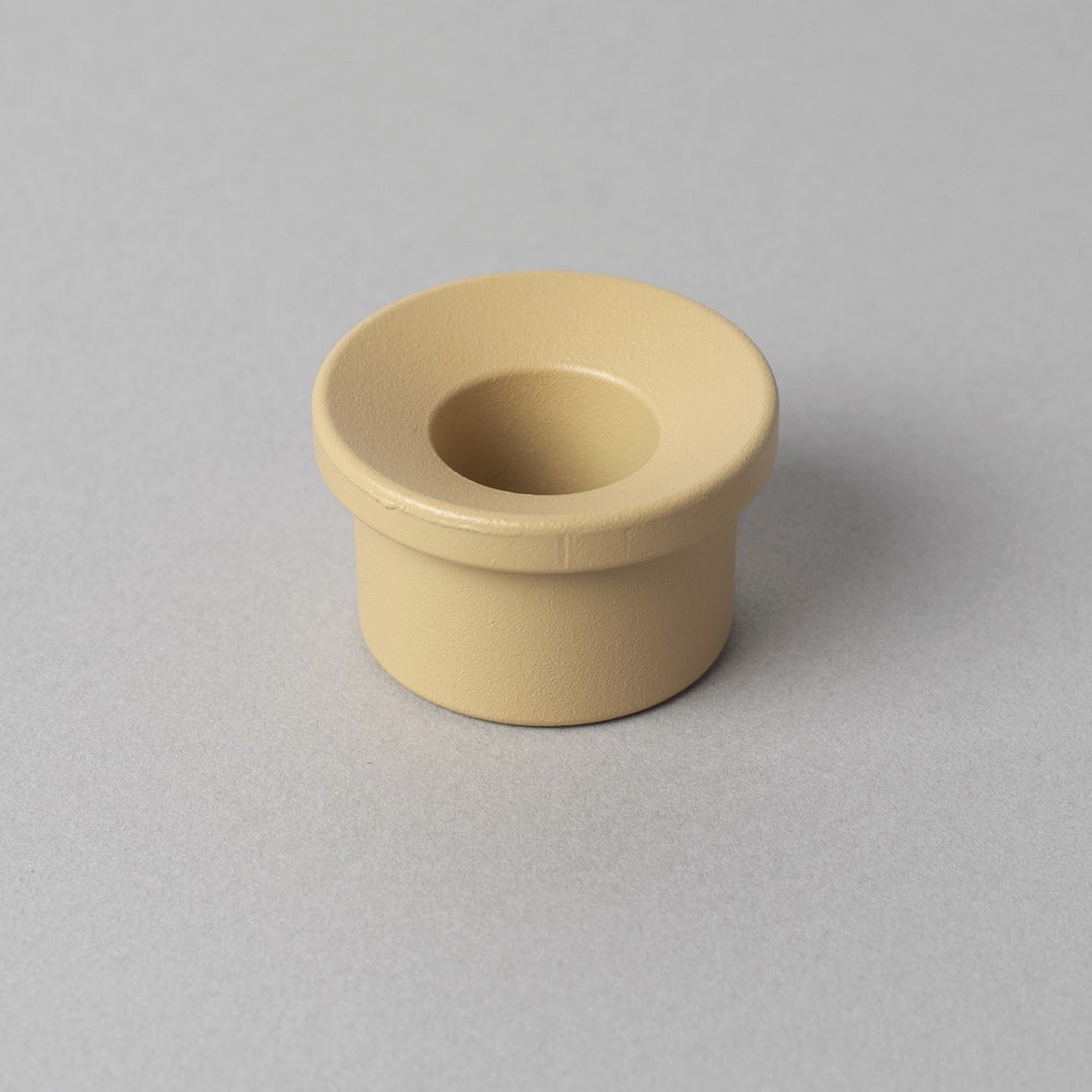 Kerzenhalter Asdapter Unterteil gelb