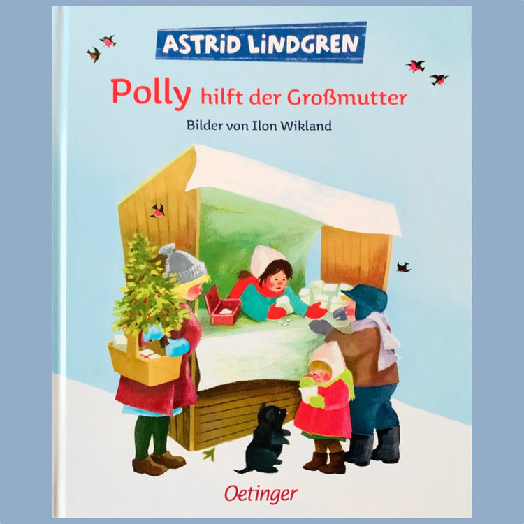 Astrid Lindgren "Polly hilft der Großmutter” gebundenes Buch