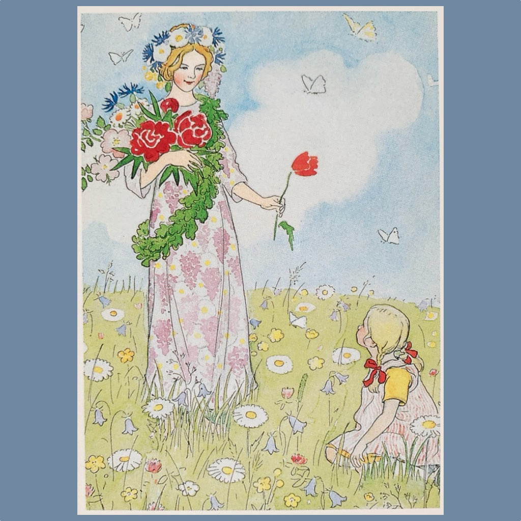 Postkarte Mittsommerfee