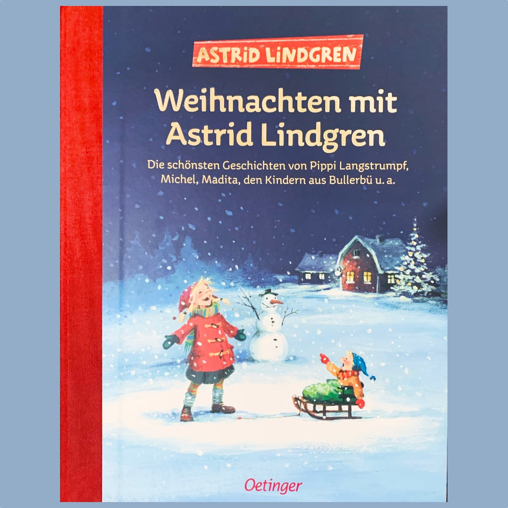 Buchtitel Astrid Lindgren Weihnachten mit Pippi, Madita, Bullerbü