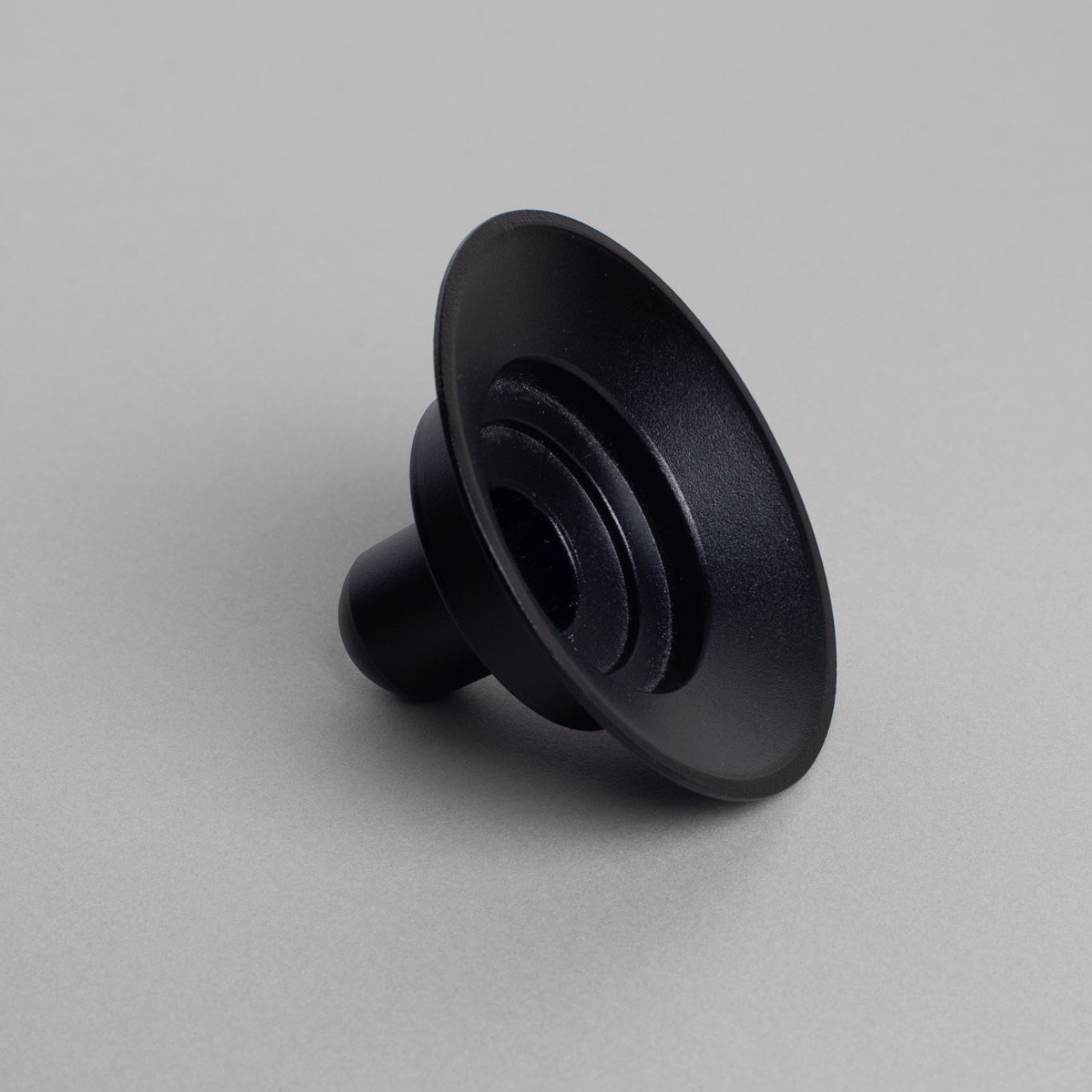 Kerzenhalter Burk schwarz aus Metall