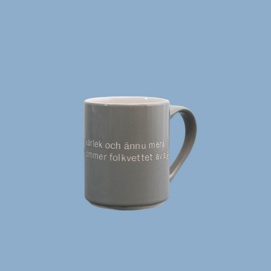 Tasse Steingut Astrid Lindgren „Ge barnen kärlek”