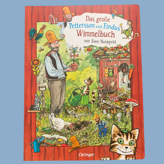 Sven Nordqvist „Das große Pettersson und Findus Wimmelbuch“ Pappbilderbuch