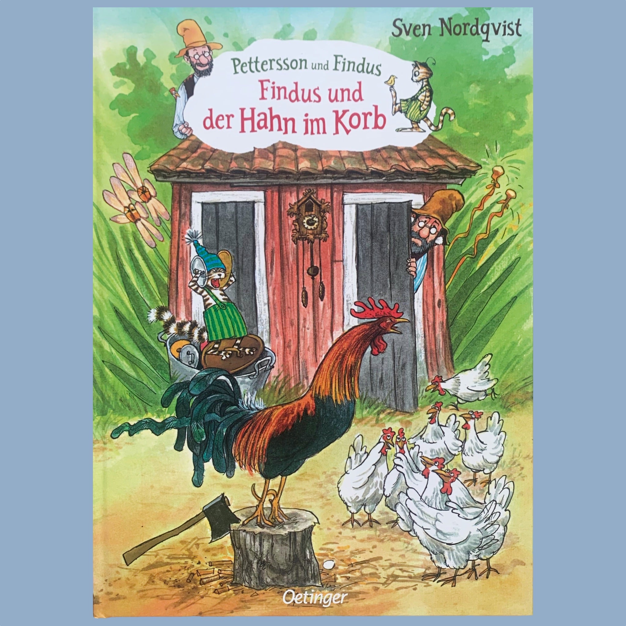 Titel des Buches Findus und der Hahn im Korb
