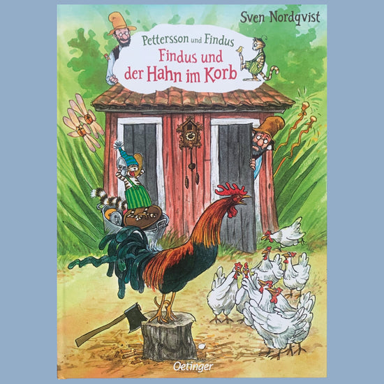 Titel des Buches Findus und der Hahn im Korb