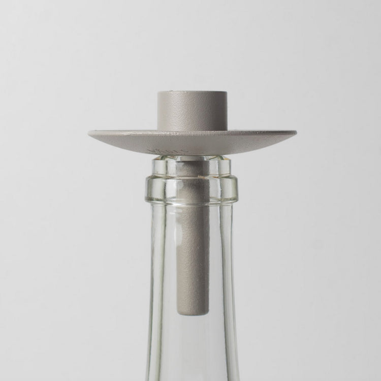 Schmaler Kerzenhalter für Flaschen verschiedene Farben