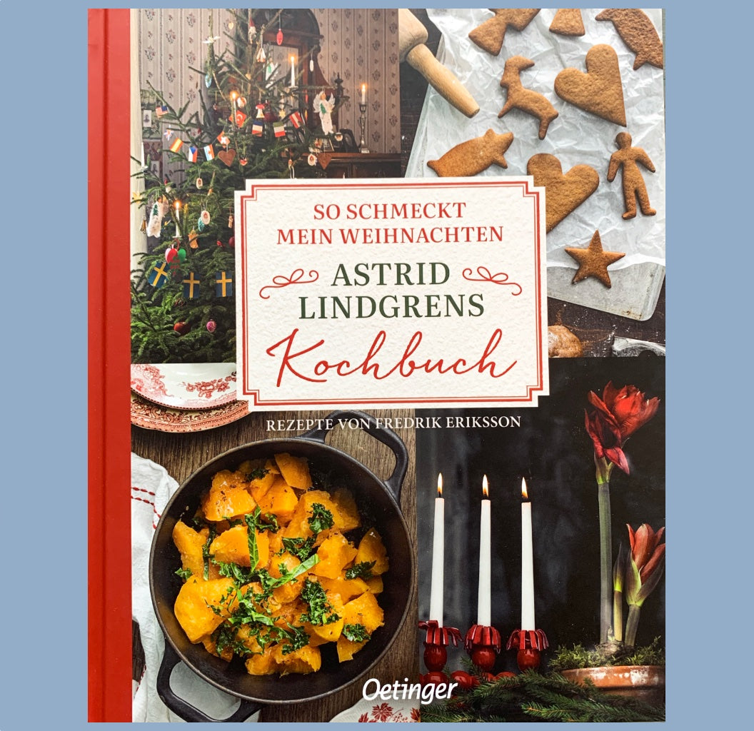 Titelseite des Buches So schmeckt mein Weihnachten Astrid Lindgrens Kochbuch von Fredrik Eriksson erhältlich bei mys