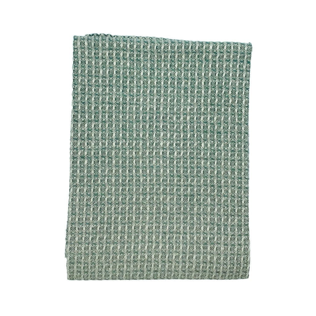 Handtuch_Vaexbo_lin_Bubbel_Leinen_moosgruen_Mys_Shop