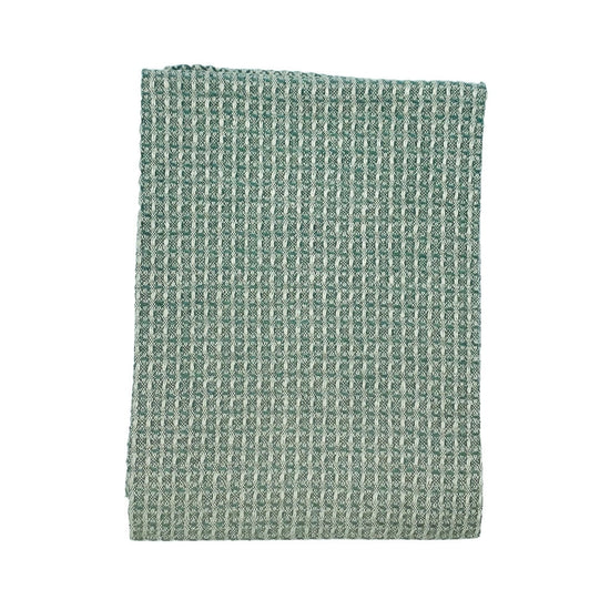 Handtuch_Vaexbo_lin_Bubbel_Leinen_moosgruen_Mys_Shop