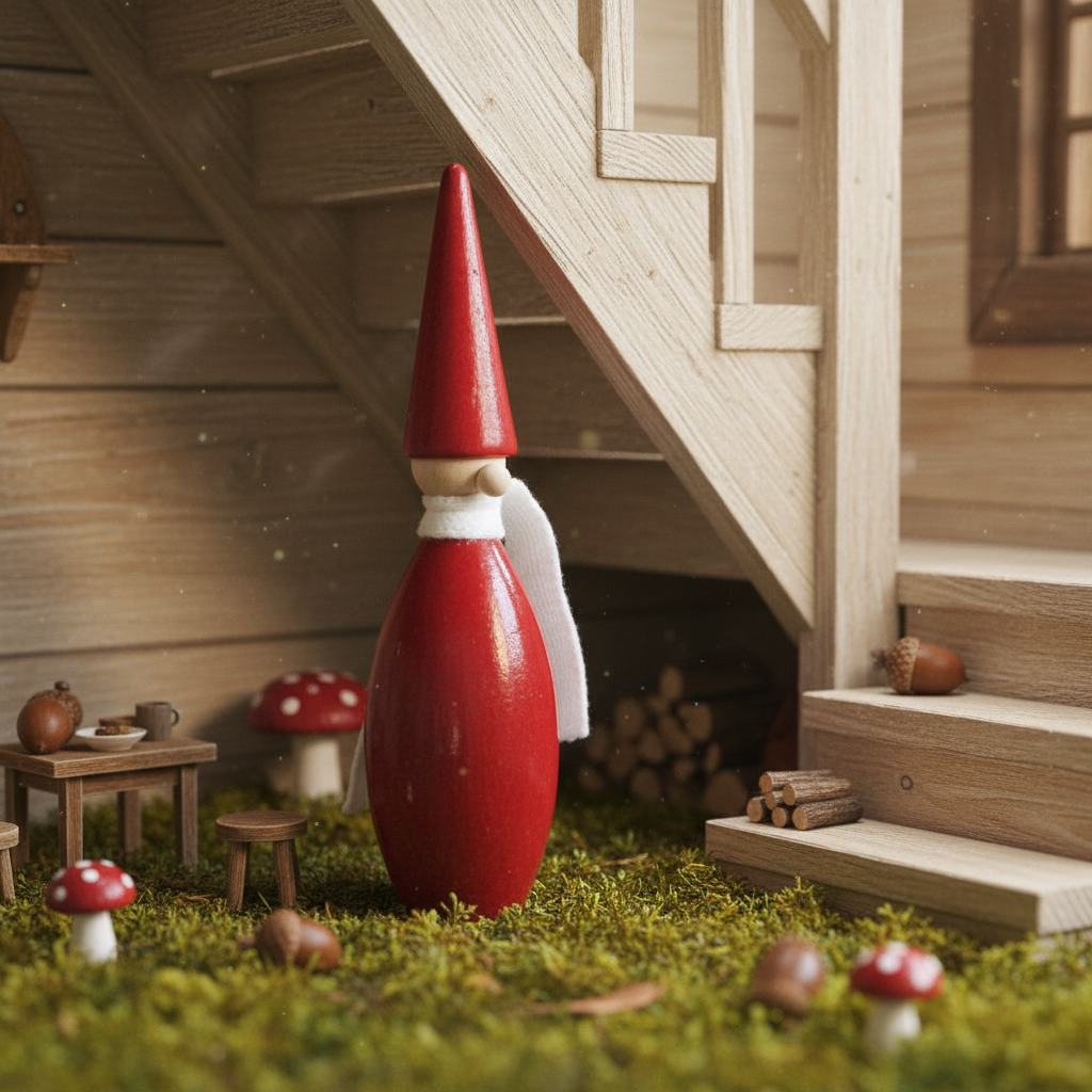 Wichtel in KI generierter Umgebung