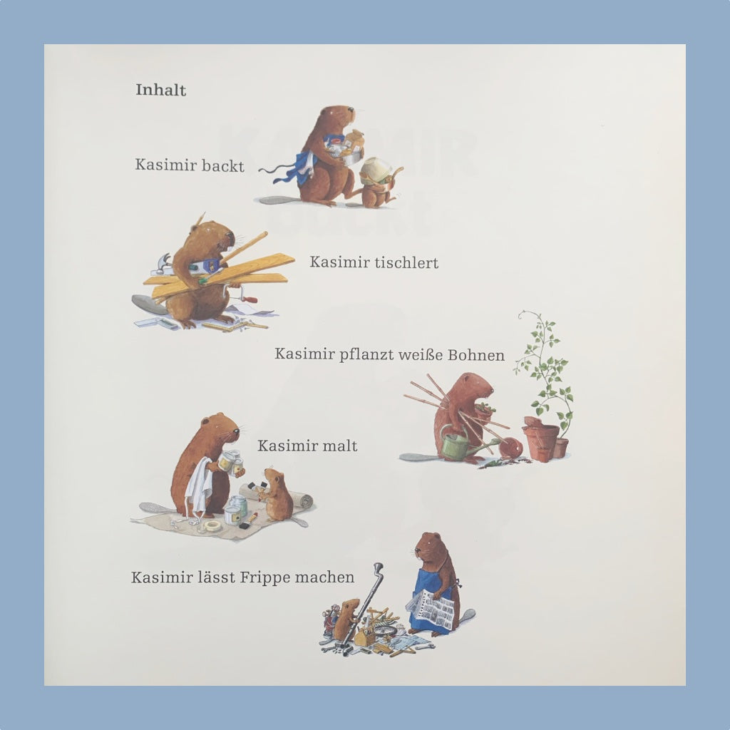 Inhaltsverzeichnis Das große Buch von Kasimir von Lars Klinting 