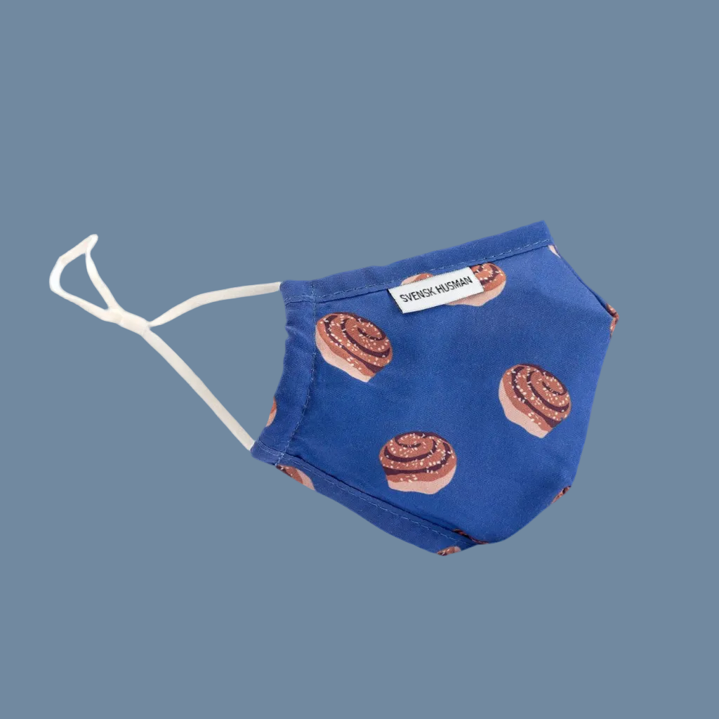 Mund Nase Bedeckung Zimtschnecke