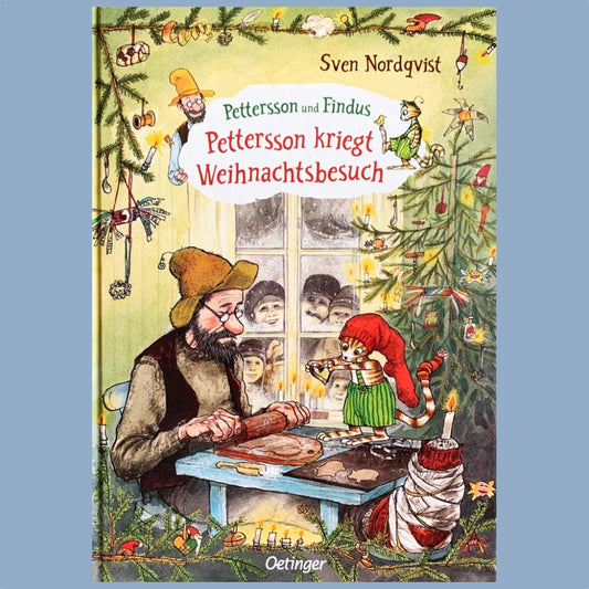 Sven Nordqvist „Pettersson und Findus - Pettersson kriegt Weihnachtsbesuch“ gebundenes Buch
