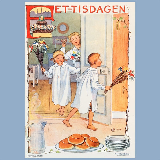 Postkarte_Elsa_Beskow_Tettisdagen_Handwerk_und_Design_Schweden_Mys-Shop