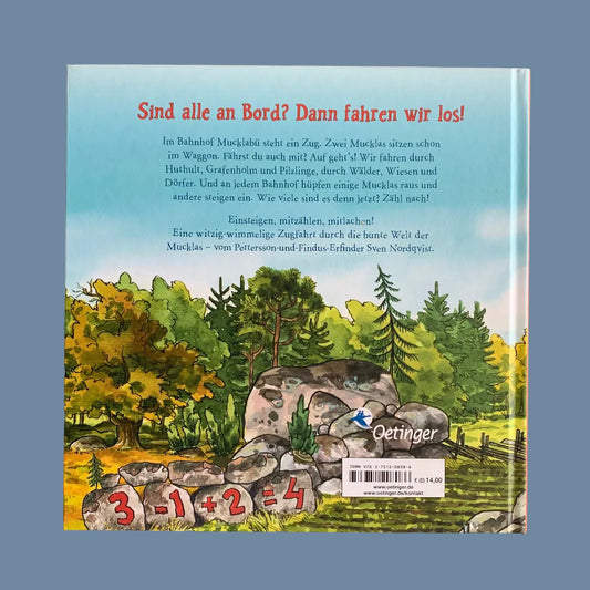 Rückseite des Buches Alle Mucklas einsteigen von Svens Nordqvist