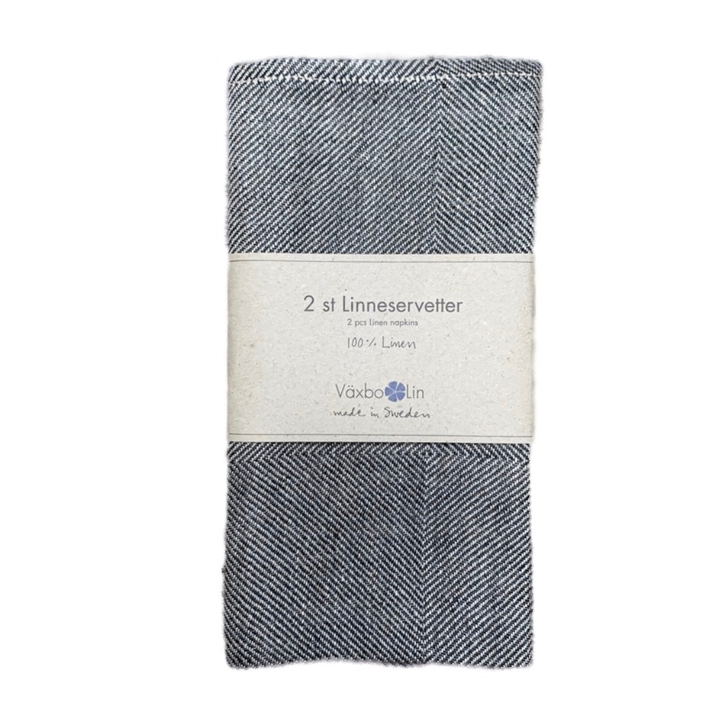 Serviette_Kupert_Leinen_schwarz_Vaexbo_lin_Mys_Shop