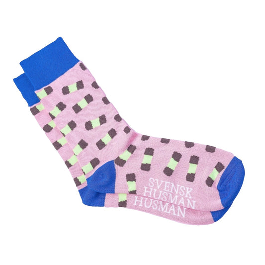 Socken "Dammsugare" Größe 36-40, 80% Baumwolle, 17% Nylon, 3% Spandex