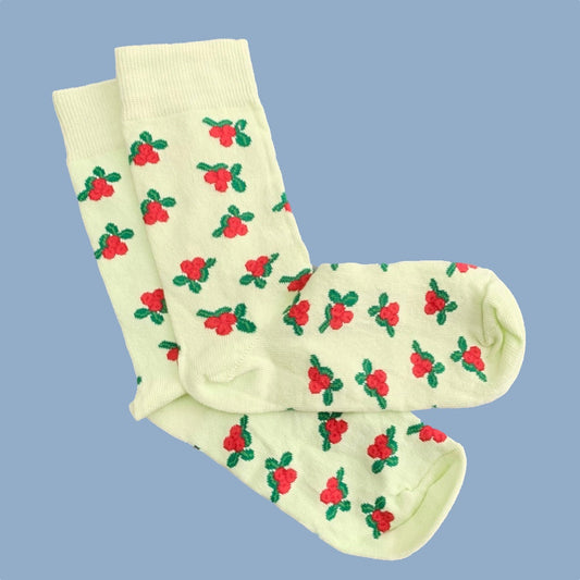 Socken 3er Set "Schwedische Beeren" Größe 36-40