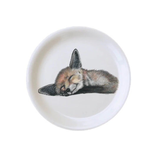 Untersetzer/Minitablett Holz "Fuchs"
