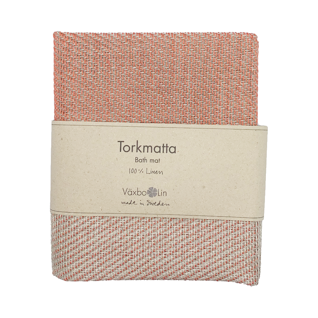 Badteppich_Torkmatta_ziegelrot_Leinen_Vaexbo_Lin_Mys_Shop