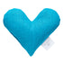 Körnerkissen Heart türkisblau befüllt mit Bio-Weizen von Terrible Twins erhältlich im Mys-Shop