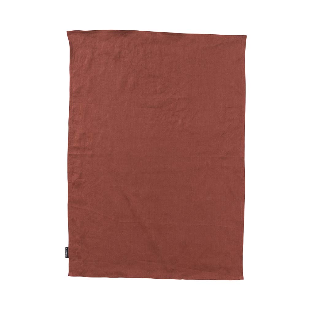 Handtuch/Geschirrtuch Leinen rost Klippan Mys-Shop