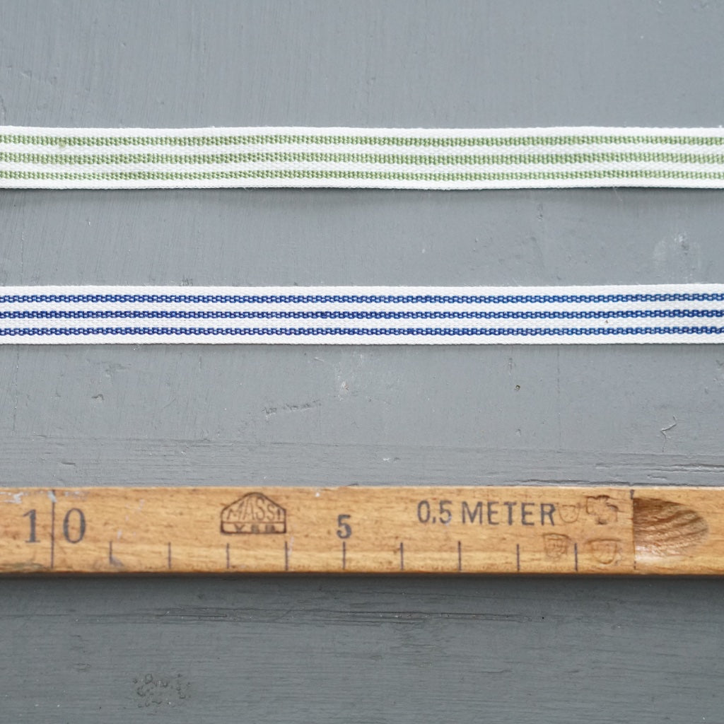 Band_Streifen_gruen_weiss_blau_weiss_Baumwolle_Spegels_Mys-Shop