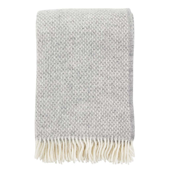Decke_Preppy_grau_Klippan_Yllefabrik_Mys_Shop