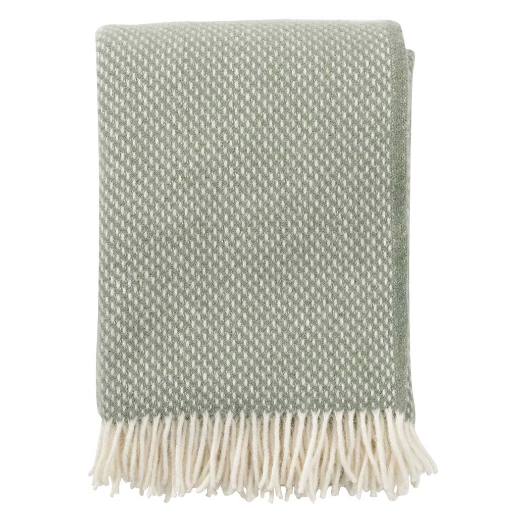 Decke_Preppy_gruen_Klippan_Mys_Shop