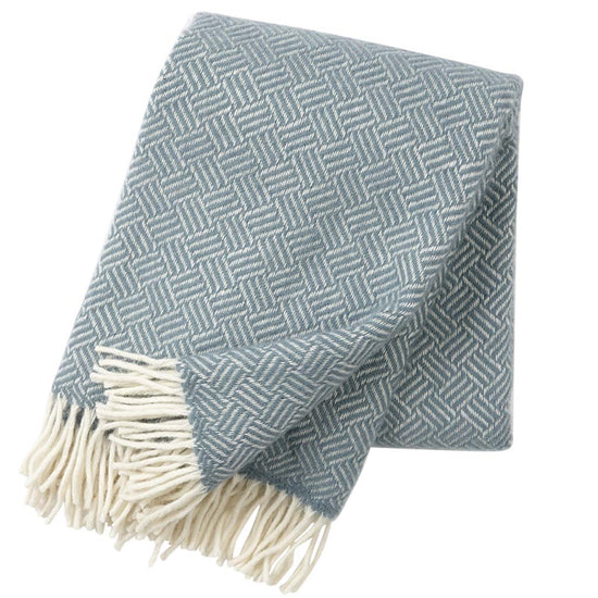 Decke Samba blaugrau Klippan Mys-Shop