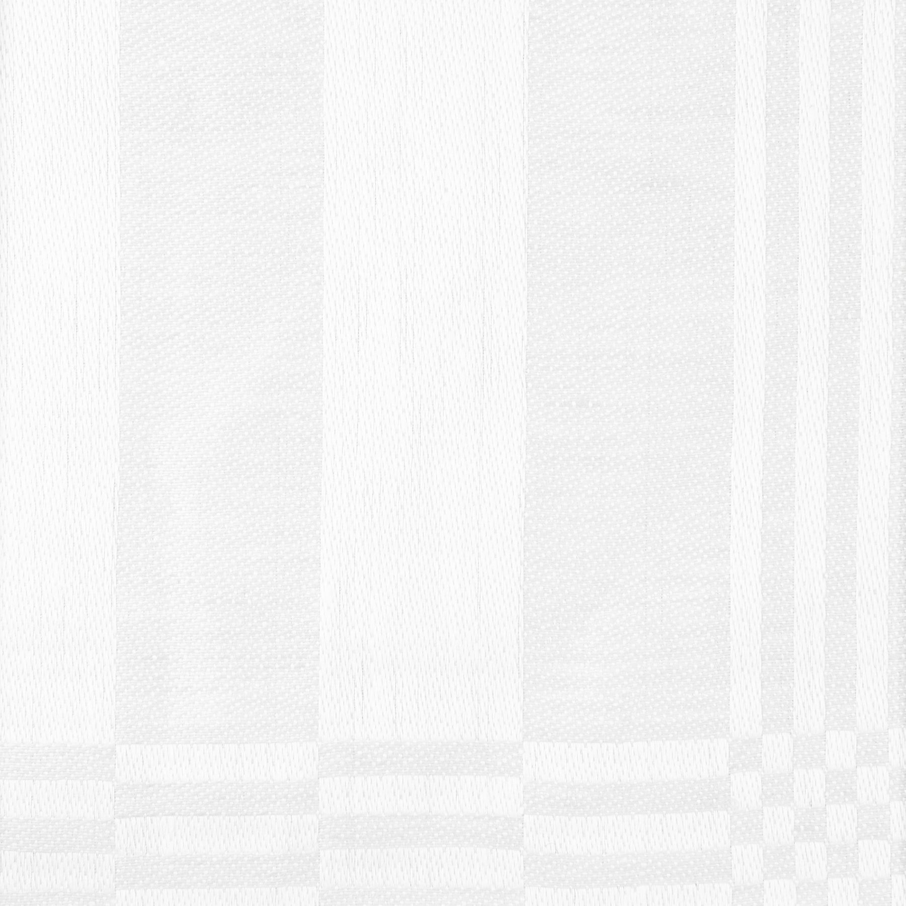 Detail des Tischtuchs Gästabud in weiß