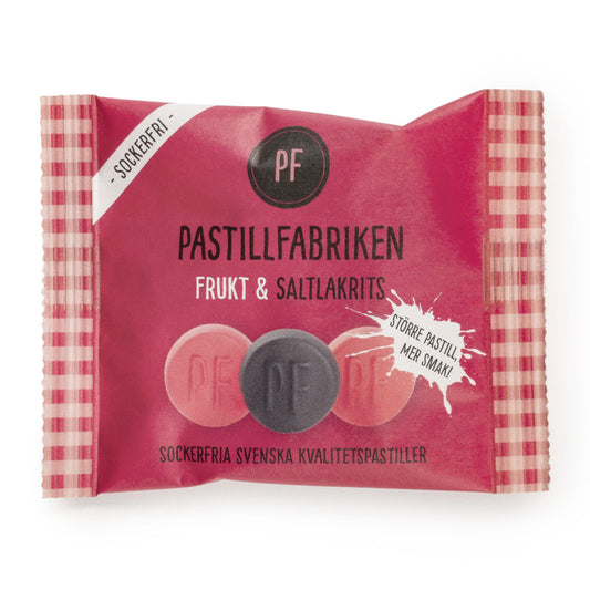 Lakritze "Fruchtgummi und Salzlakritze" Tütchen 25 g