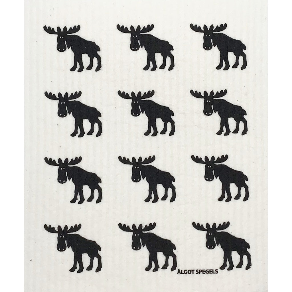 Schwammtuch_Elch_klein_schwarz_Spegels_Mys-Shop