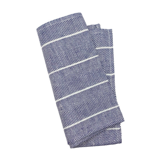 Serviette_Fischgraet_Leinen_blau_Axlings_Mys_Shop