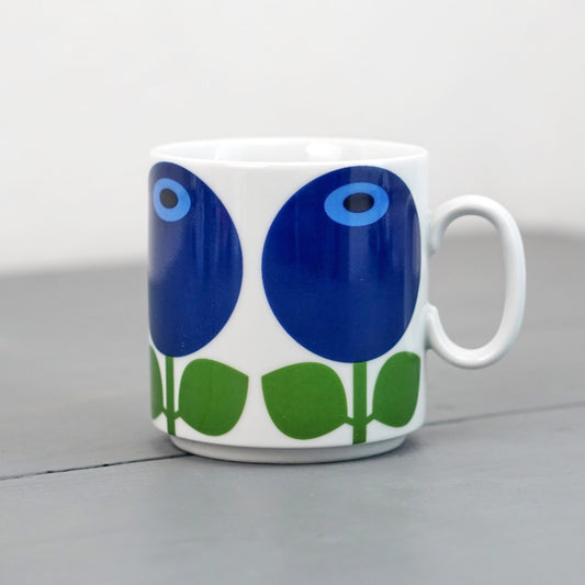 Tasse "Blaubeere" Porzellan