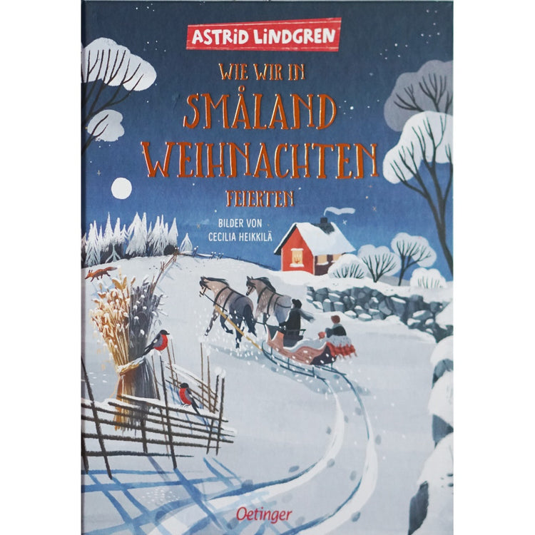 Astrid Lindgren "Wie wir in Småland Weihnachten feierten" gebundenes Buch