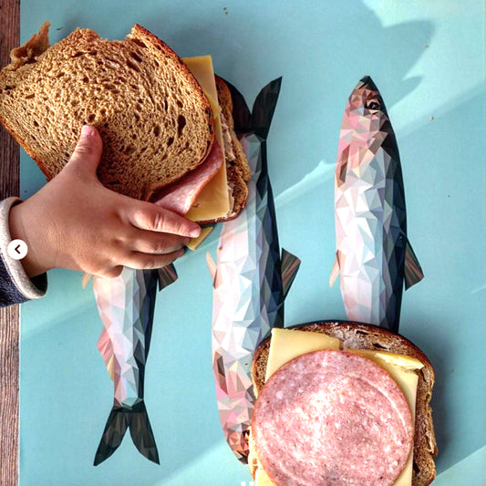 Tischset "Fische" PET - schwedenroth