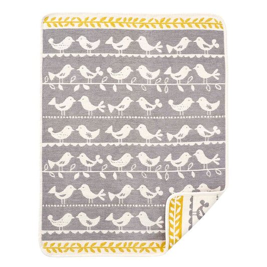 Babydecke „Birds“ Baumwolle