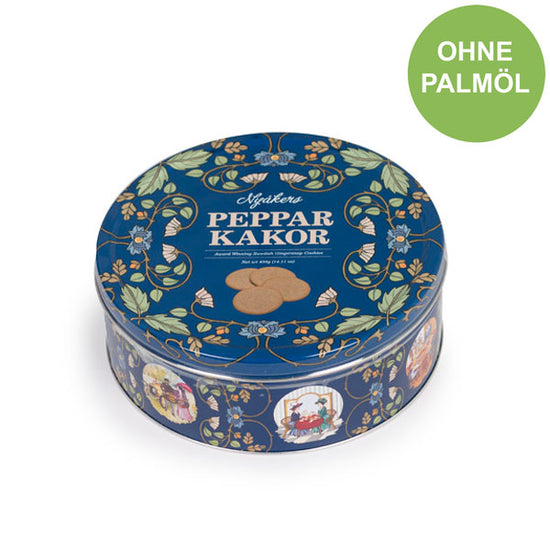 Nyåkers Pfefferkuchen Dose blau Mys-Shop