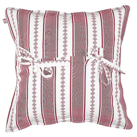 Kissenhülle "Bolster" Baumwolle - schwedenroth