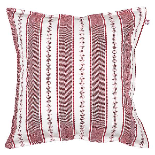 Kissenhülle "Bolster" Baumwolle - schwedenroth