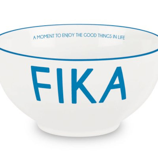 Schüssel "Fika” Porzellan