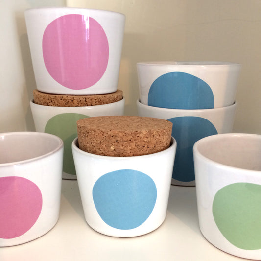 Becher "Ich will mehr" Keramik groß